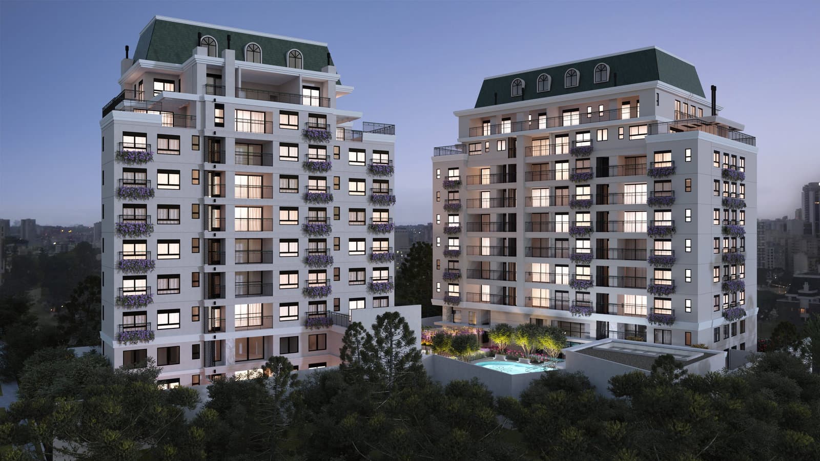 Apartamento com 2 dormitórios à venda sendo 1 suíte, 116.84 m² por - R$ 2.614.200,00 - Alto da Glória - Curitiba/PR