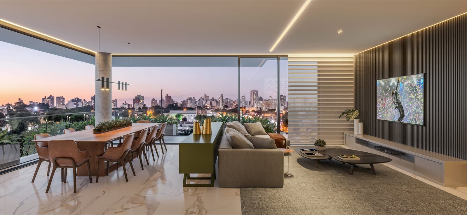 Apartamento com 3 dormitórios à venda sendo 3 suítes, 346.1 m² por - R$ 8.589.114,56 - Batel - Curitiba/PR